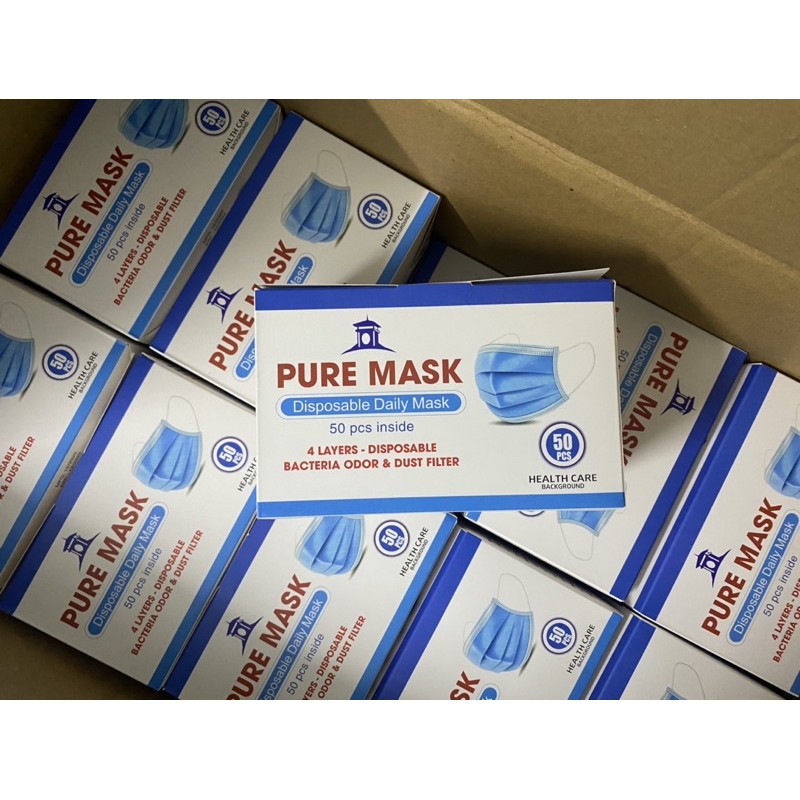 khẩu trang y tế 4 lớp hộp 50 cái | BigBuy360 - bigbuy360.vn