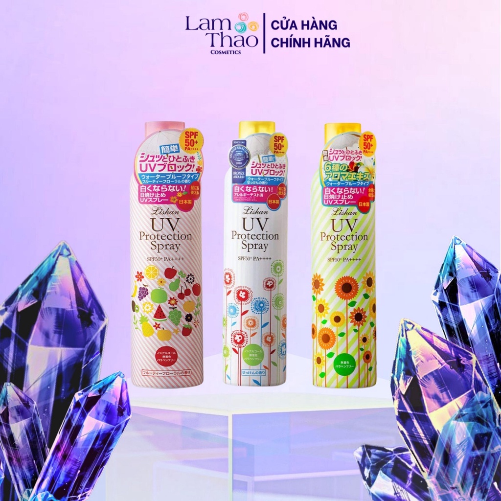 Chống Nắng Dạng Xịt Lishan UV Protection Spray SPF 50+ PA++++