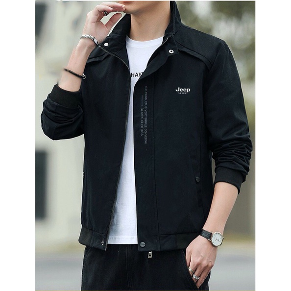 Áo khoác dù nam trơn Jacket Basic cao cấp- AK06