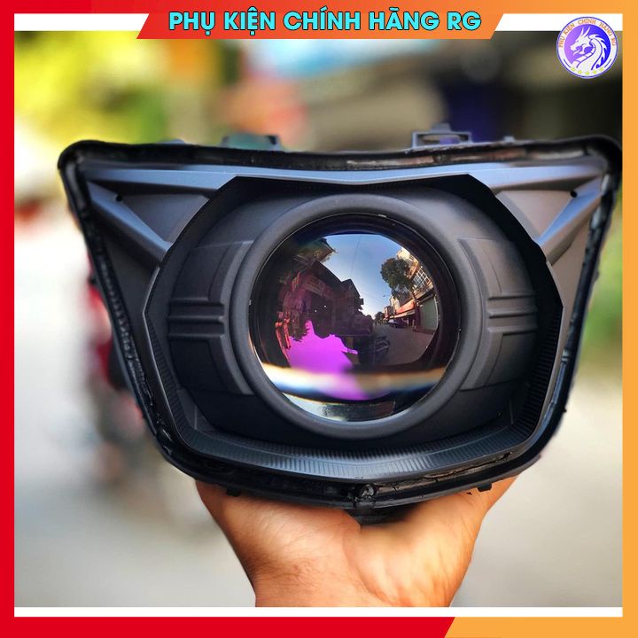 Bi Cầu Titan Đấu Sẵn Lắp Như Zin Cho Ex150, Winner, Ex135, Wave... Cắt Đẹp Siêu Sáng BH12 Tháng