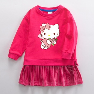 Đầm Hello Kitty Cho Bé Gái