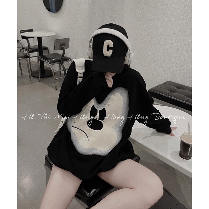 Áo Nỉ Sweater Gấu Trắng Hot Hit