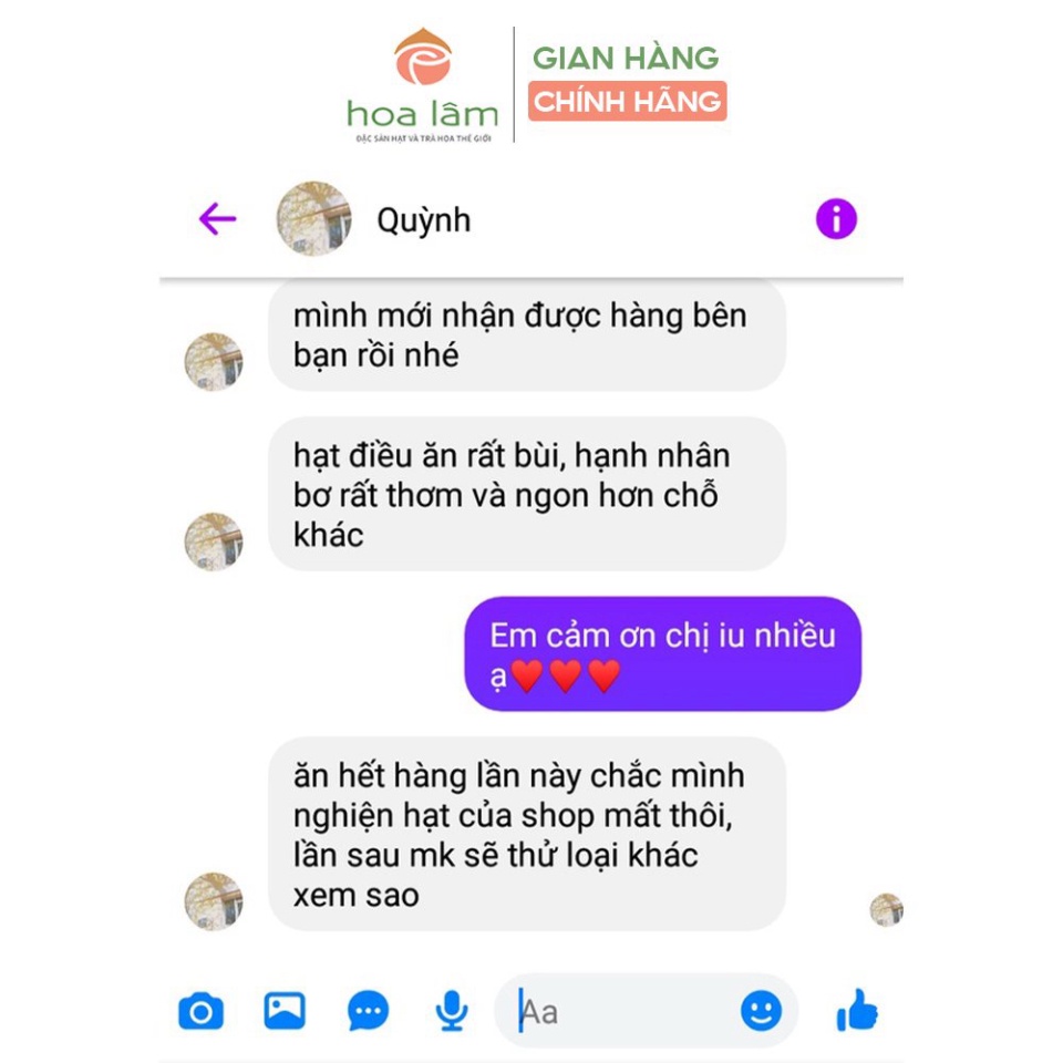 Nhân macca vỡ sấy lạnh Hoa Lâm giàu dinh dưỡng dùng làm sữa hạt, nấu ăn vô cùng bổ dưỡng 500g