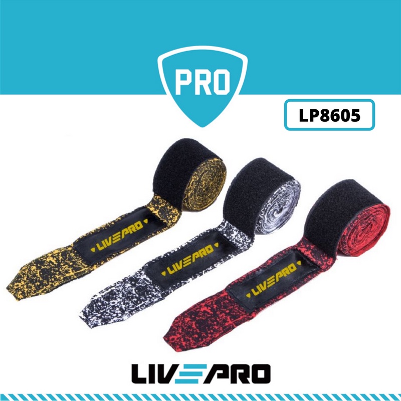 Băng Tay Boxing Livepro Chính Hãng HAND WRAP LP8605