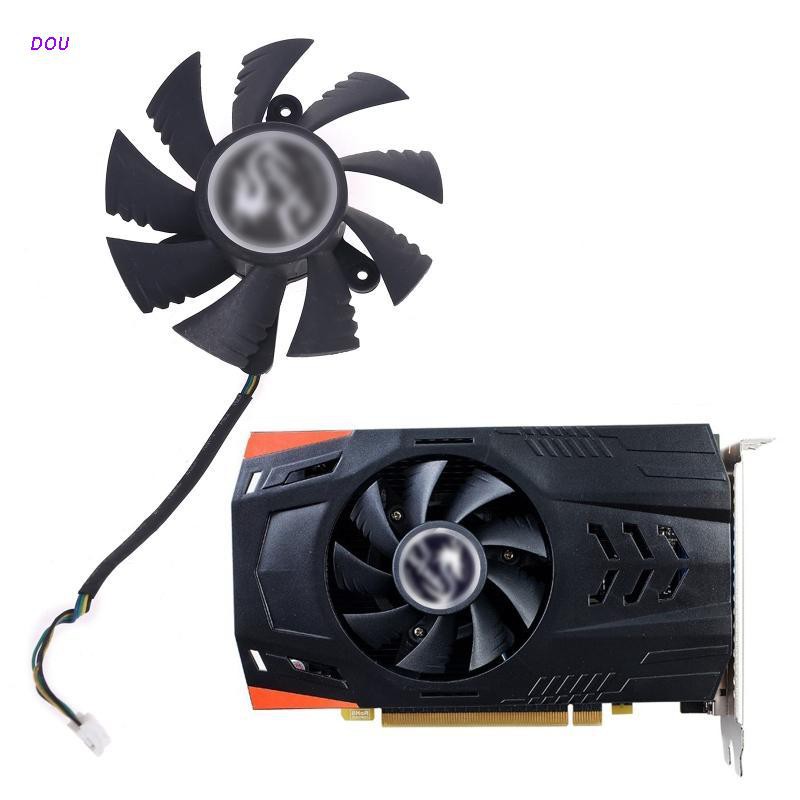 Quạt Tản Nhiệt 75mm 85mm 4pin Cho Igame Geforce Gtx 1070ti 1080 Gpu