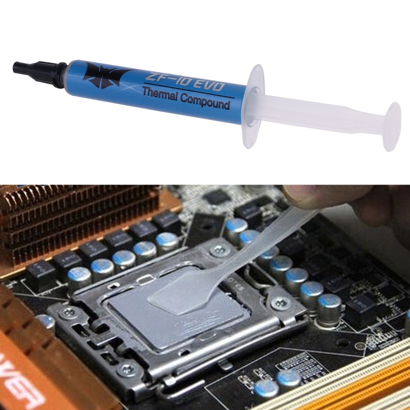 Rx Keo Tản Nhiệt Silicon Zf-10 10.8w / M K Cho Cpu Gpu Chip Notebook