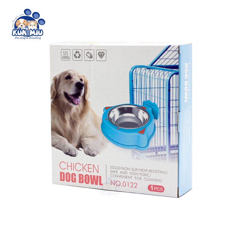 Bát Ăn Treo Lồng Chicken Dog Bowl 0122