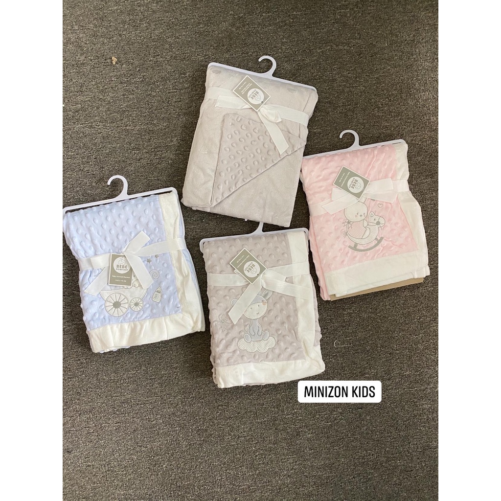 Chăn đắp lông nhung Bebe Comfort cao cấp cho bé