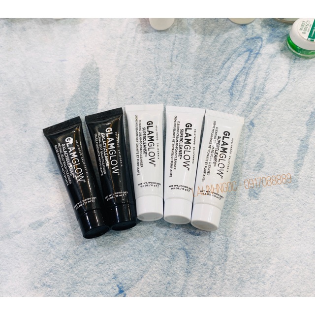 Sửa rửa mặt đất sét GlamGlow Super Cleanser 15g