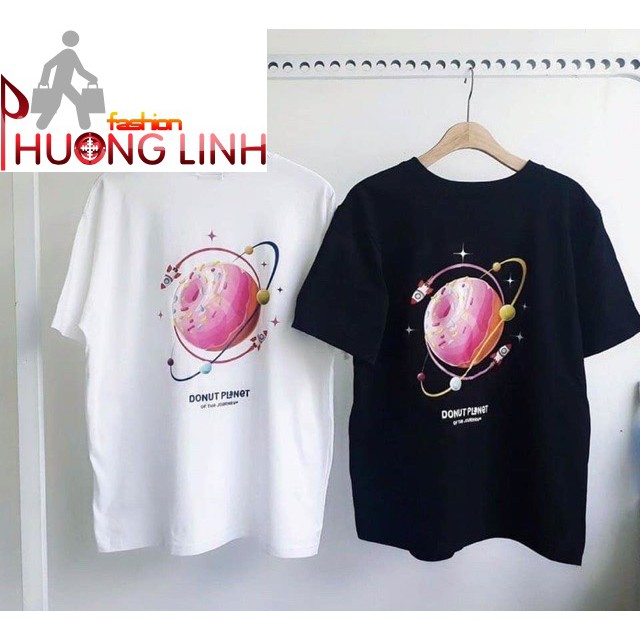 Áo thun unisex nam nữ đều mặc được form rộng tay lỡ | Áo thun các hành tinh - 18062020656