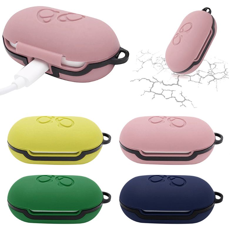 Vỏ Bảo Vệ Hộp Sạc Tai Nghe Không Dây Không Dây Bằng Silicon Chống Va Đập Chống Sốc Có Thể Giặt Rửa