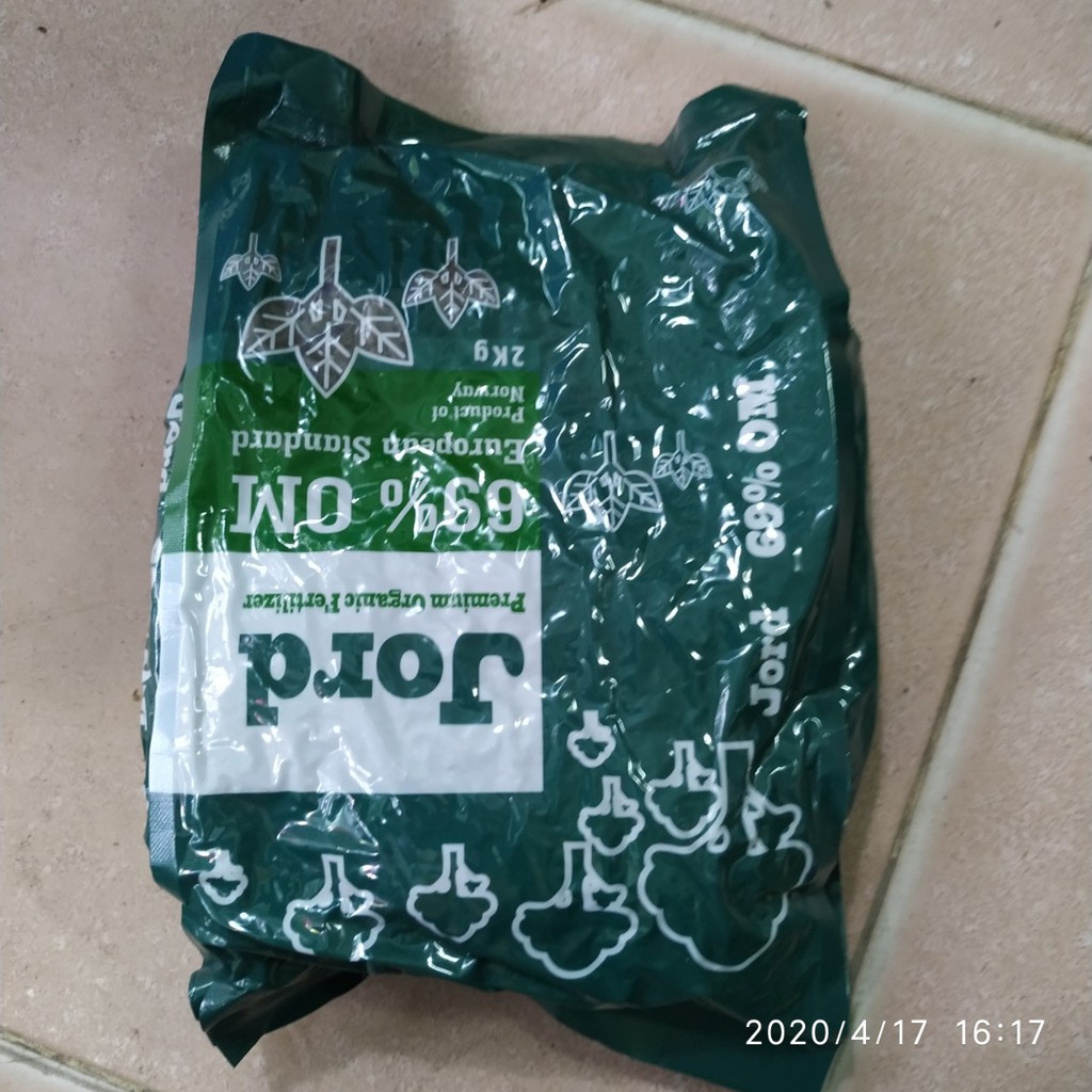 Phân hữu cơ Jord nhập khẩu từ Na Uy 2kg