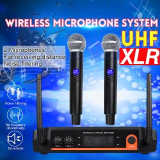 Bộ 2 micro cầm tay UHF 220V cao cấp
