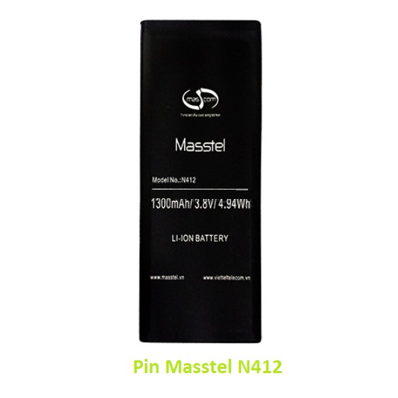 Pin điện thoại Masstel N412