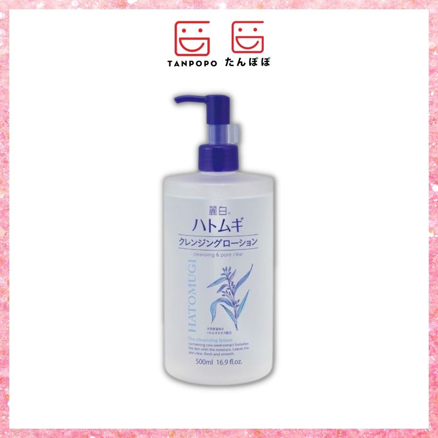 [Có sẵn] [Chính hãng] Nước Tẩy Trang Hatomugi Cleansing &amp; Pore Clear 500ml