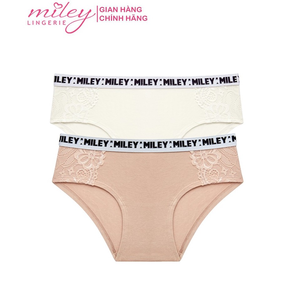 Set 2 Quần Lót Modal Phối Ren Miley Lingerie FCB0212_0902