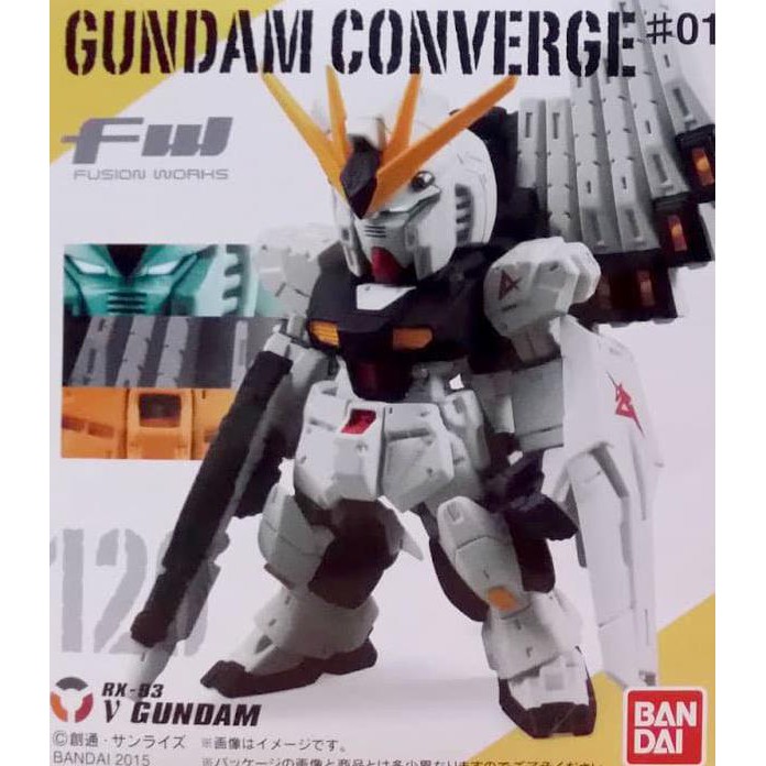 Mô Hình Gundam Converge 01 - Nu Gundam