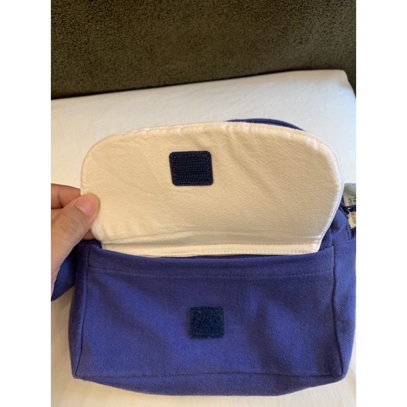 Túi đeo chéo 2 ngăn mặt mèo Hikosen Cara