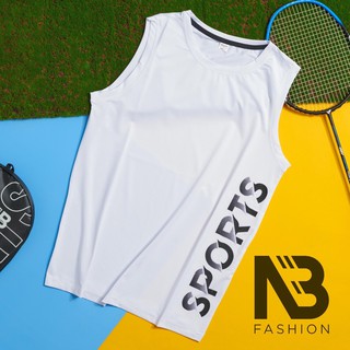 Áo Ba Lỗ Nam SPORT, Áo Tập Gym Thể Thao, Co Giãn 4 Chiều Thấm Hút Mồ Hôi [NB Fashion]