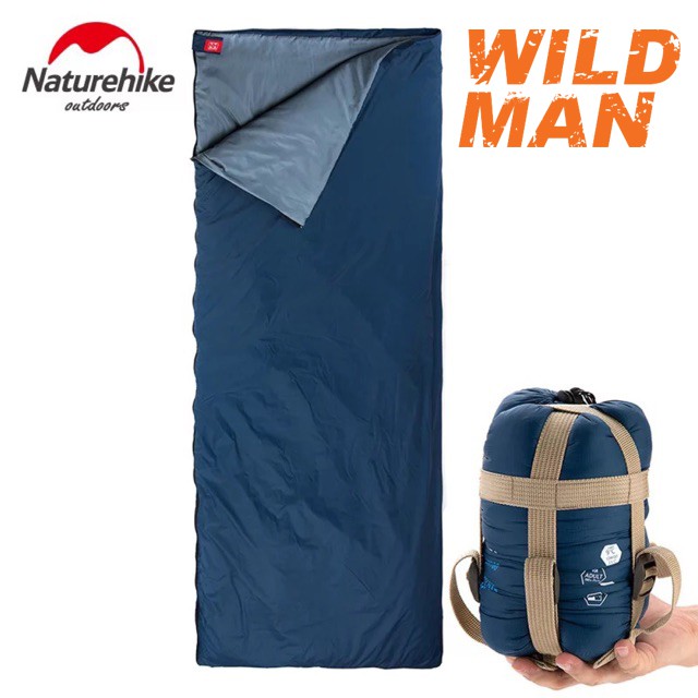 Túi ngủ siêu nhỏ gọn Naturehike LW180 chịu lạnh cao dã ngoại văn phòng