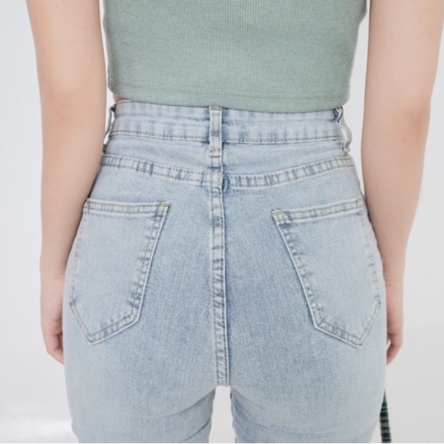 Quần Jeans Micro-Flared