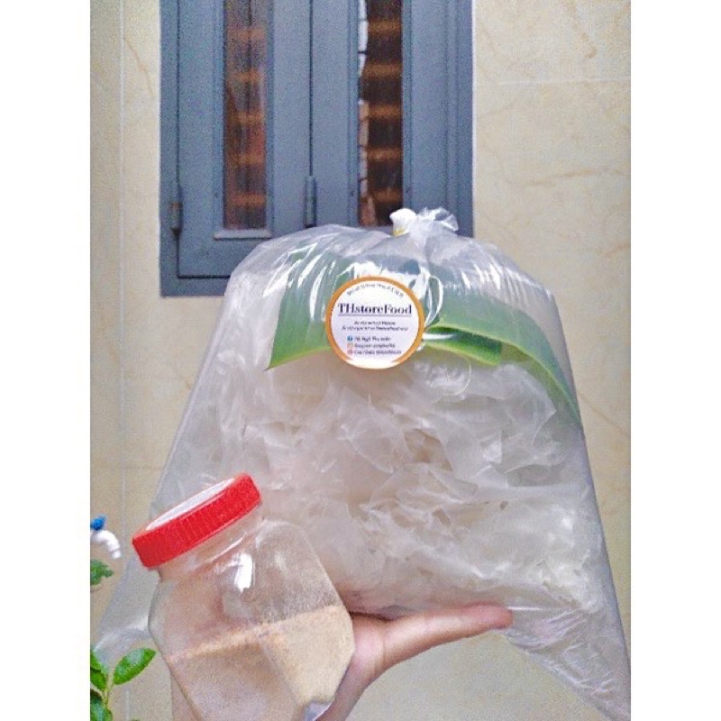 COMBO BÁNH TRÁNG DẺO MUỐI NHUYỄN KÈM TẮC