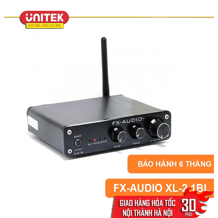 Khuếch Đại FX Audio XL-2.1BL Bluetooth 4.0 Amplifier - Hàng Chính Hãng