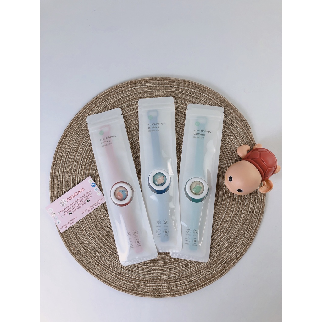 Đồng Hồ Tinh Dầu Đuổi Muỗi Cho Bé Kub Babibu - DHTD