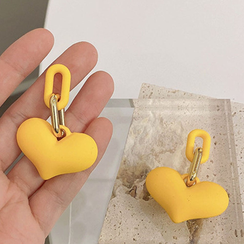 Khuyên tai màu neon cổ điển dễ thương thời trang thích hợp cho nữ