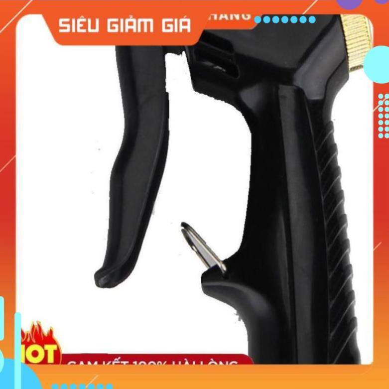 Bộ dây và vòi xịt rửa xe tưới cây tăng áp,vòi xịt rửa,vòi tưới cây 810-2498-1 (dây trắng- cút nối đen)