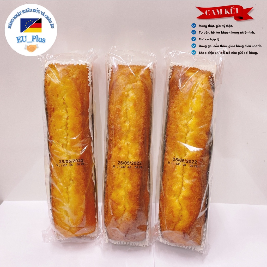 [ Bánh Bà Đầm] Bánh Bông Lan Bơ Patisserie Tradition Pháp 500G - Pháp - siêu ngon