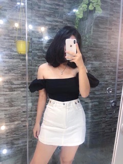 Quần giả váy kaki co dãn (ảnh thât+video ) CV105