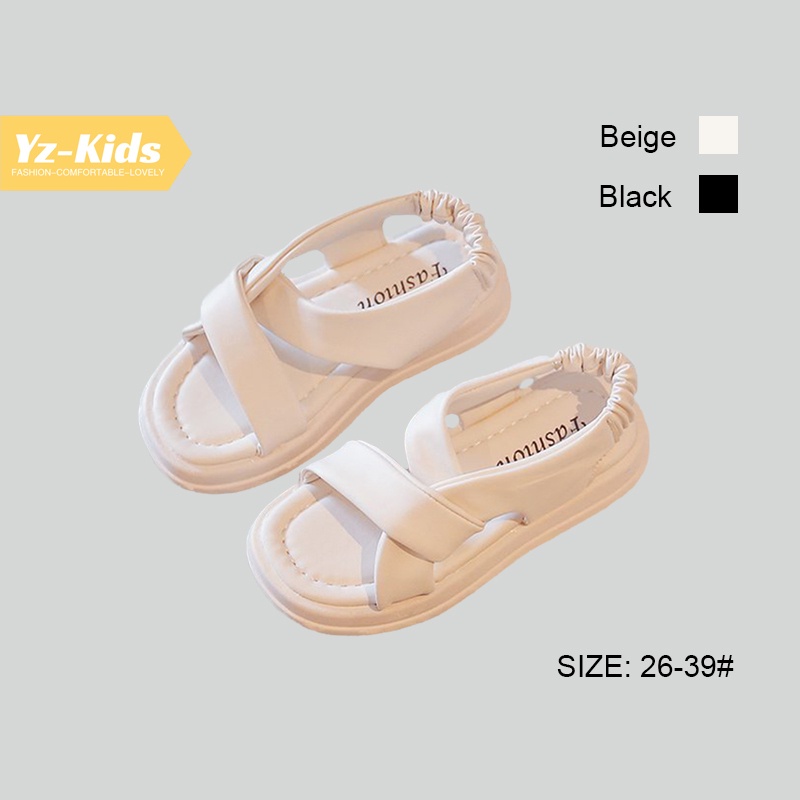 Giày Sandal Cao Gót Đế Mềm Thời Trang Hàn Quốc Dành Cho Bé Gái 6-18 Tuổi