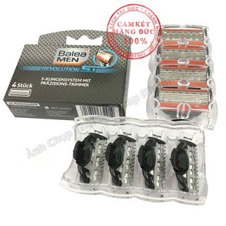 Bán lẻ - lưỡi dao cạo râu 5 lưỡi balea men rasierer revolution 5.1 - hàng đức