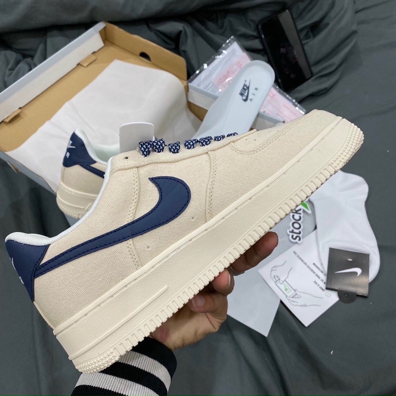 GIÀY AF1 LOW STUSSY VẠCH NAVI LAI AU [ FULL BOX + FREE SHIP ] | BigBuy360 - bigbuy360.vn