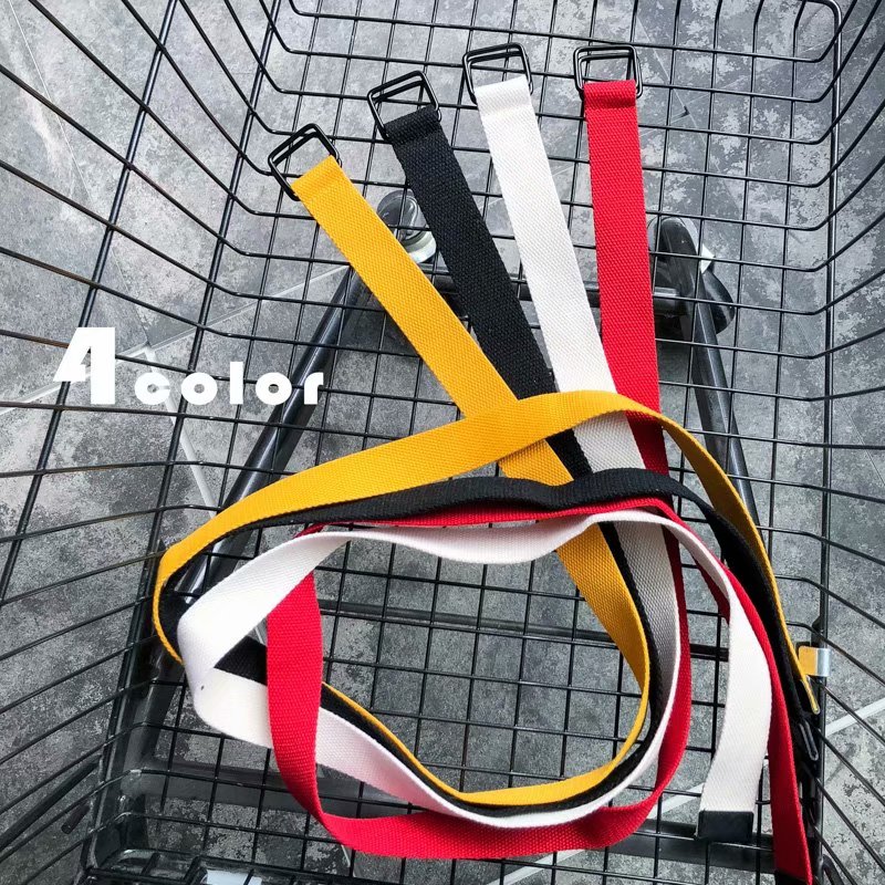 Thắt lưng canvas nhiều màu tùy chọn cho nam nữ