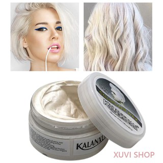  Thuốc Nhuộm Tóc Tạm Thời Tại Nhà KALANXUAN Trắng 100ml + Tặng Bao Tay - XUVI SHOP  Qsale off