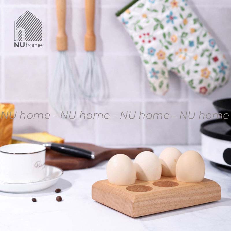 nuhome.vn | Khay đựng trứng bằng gỗ Tama, khay gỗ đựng trứng cao cấp, thiết kế sáng tạo và đẹp mắt