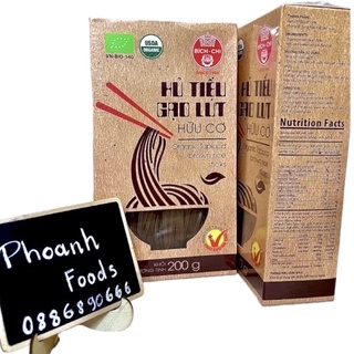 Hủ tiếu gạo lứt hữu cơ Bích Chi
