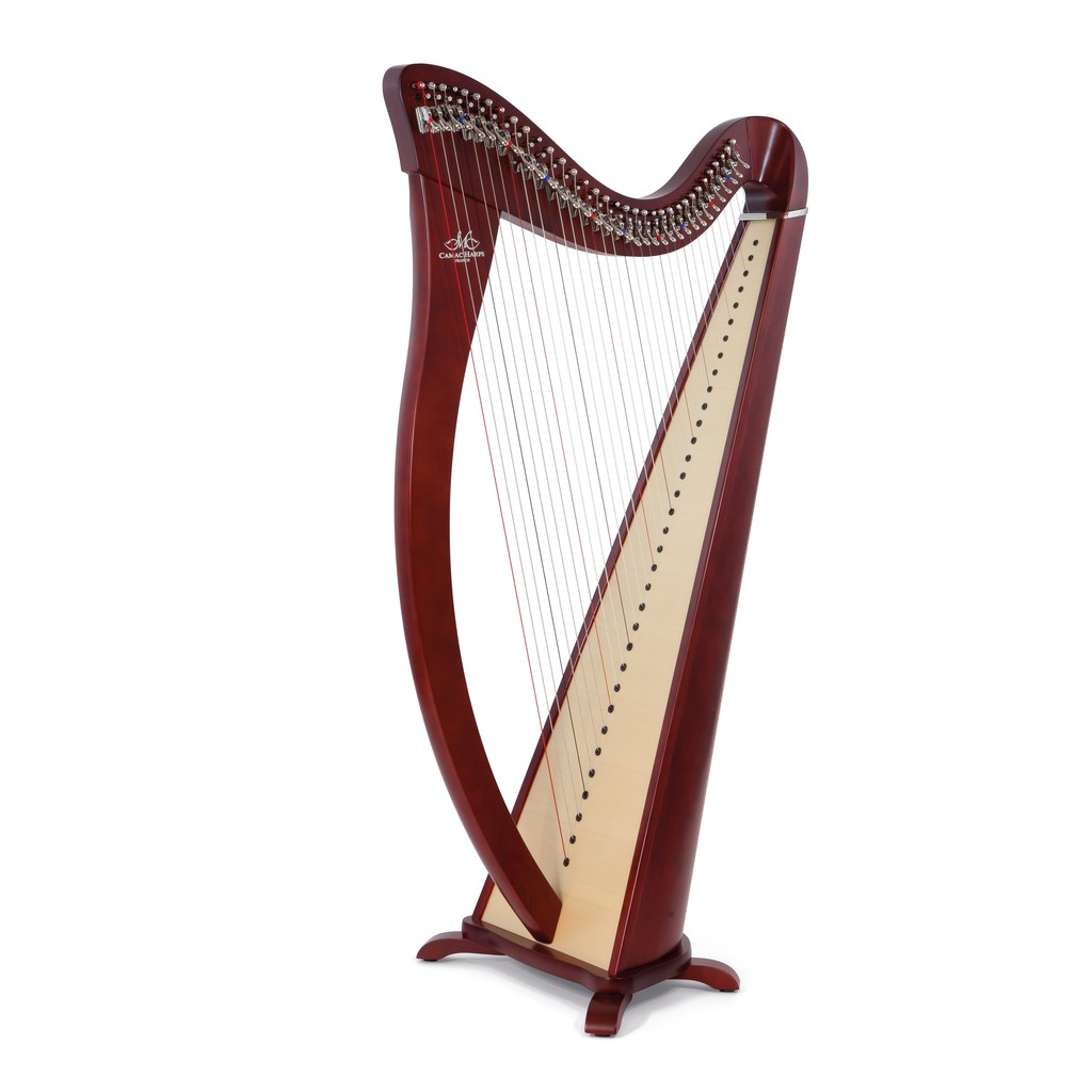 Đàn Lyre Harp đàn hạc thủ công Tặng phụ kiện giáo trình bảo hành thân đàn 10 năm tặng đàn kalimba 17 phím KATENE-W01027