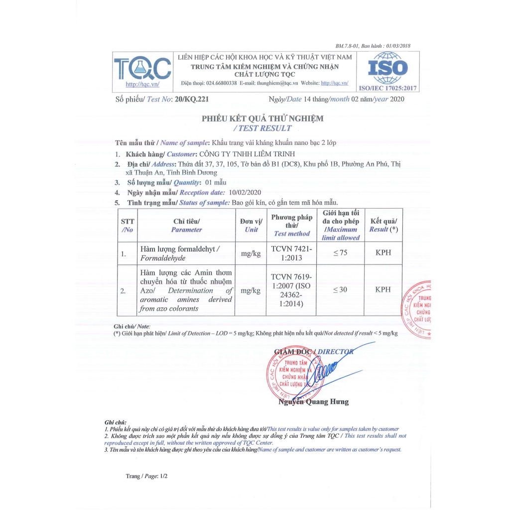 Khẩu trang NANO  BẠC  diệt khuẩn 99%. Loại vải 3 lớp. Chống TIA UV. Lọc sạch không khí. Được bảo lưu 30 lần giặt