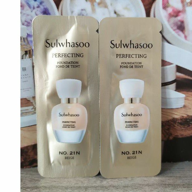 [Mới] Kem nền Siêu Hoàn Hảo Sulwhasoo Perfecting Sample 1ml