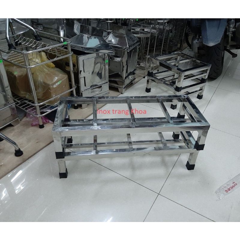 Kệ kê chậu cây inox, đế lót chậu cây inox