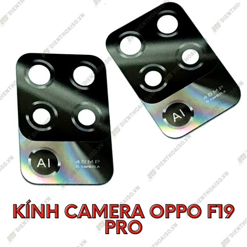 Kính camera oppo f19 pro kèm keo dán