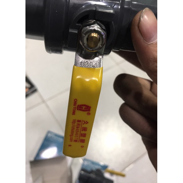 Van 27,34 tay gạt inox 304 chính hãng