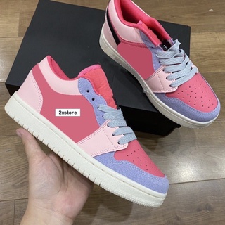 Giầy sneaker low hồng caryon thấp cổ rẻ đẹp fullbox