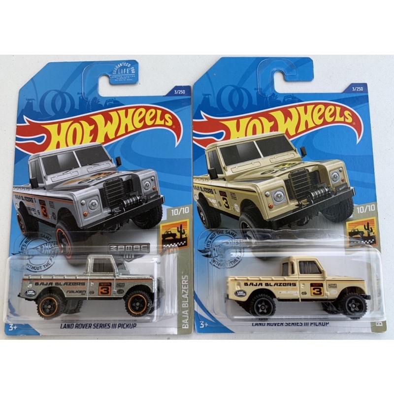 Combo 2 xe Land Rover Series 3 Pickup (1 Zamac 1 thường)