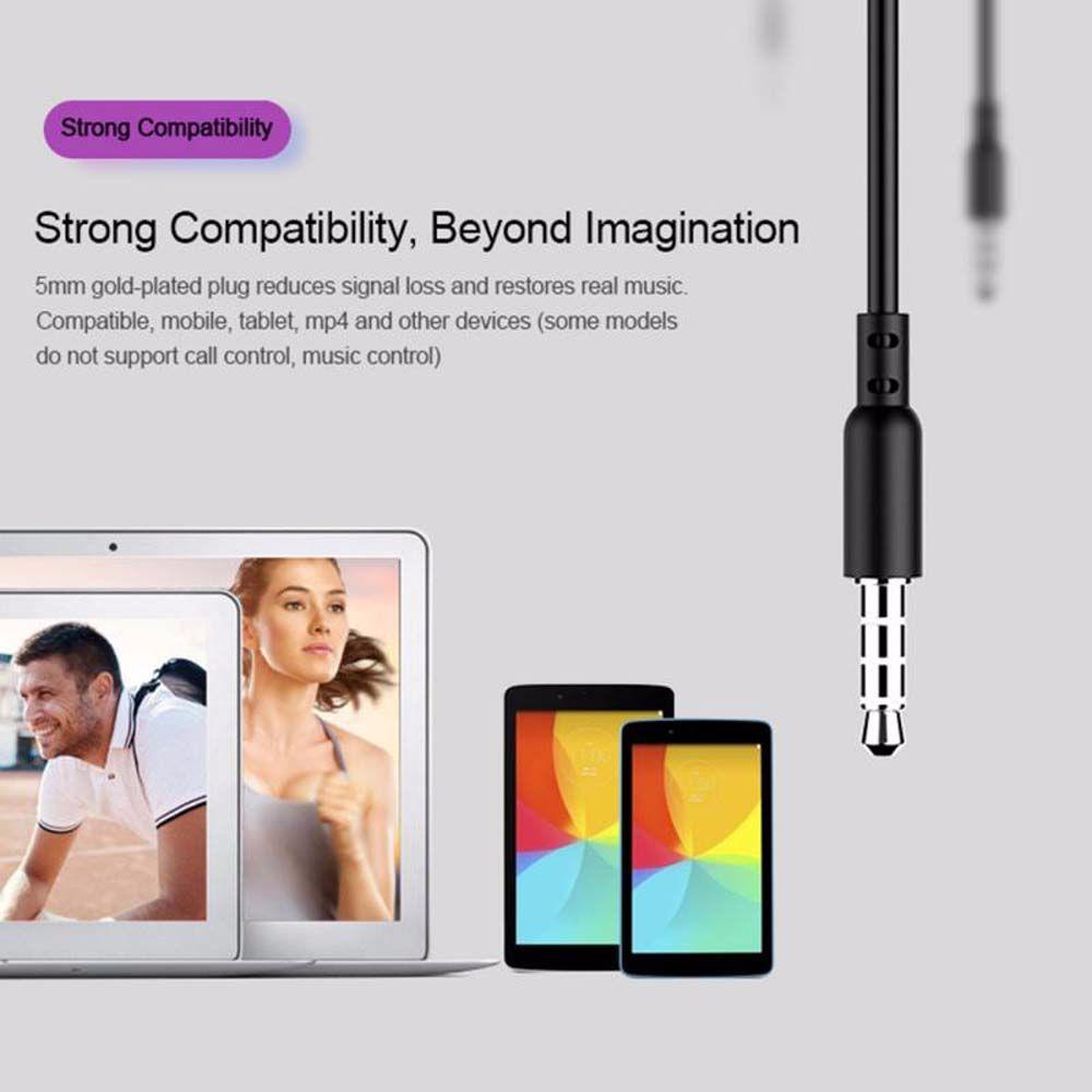 Tai Nghe Nhét Tai Jack 3.5mm Có Micro Thiết Kế Bền Bỉ Cho Bé