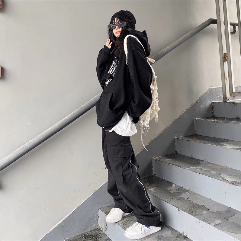 ÁO HODIE TAKEOF NỈ BÔNG FOM RỘNG