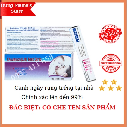 QUE THỬ RỤNG TRỨNG- OVULATION   TEST STRIP